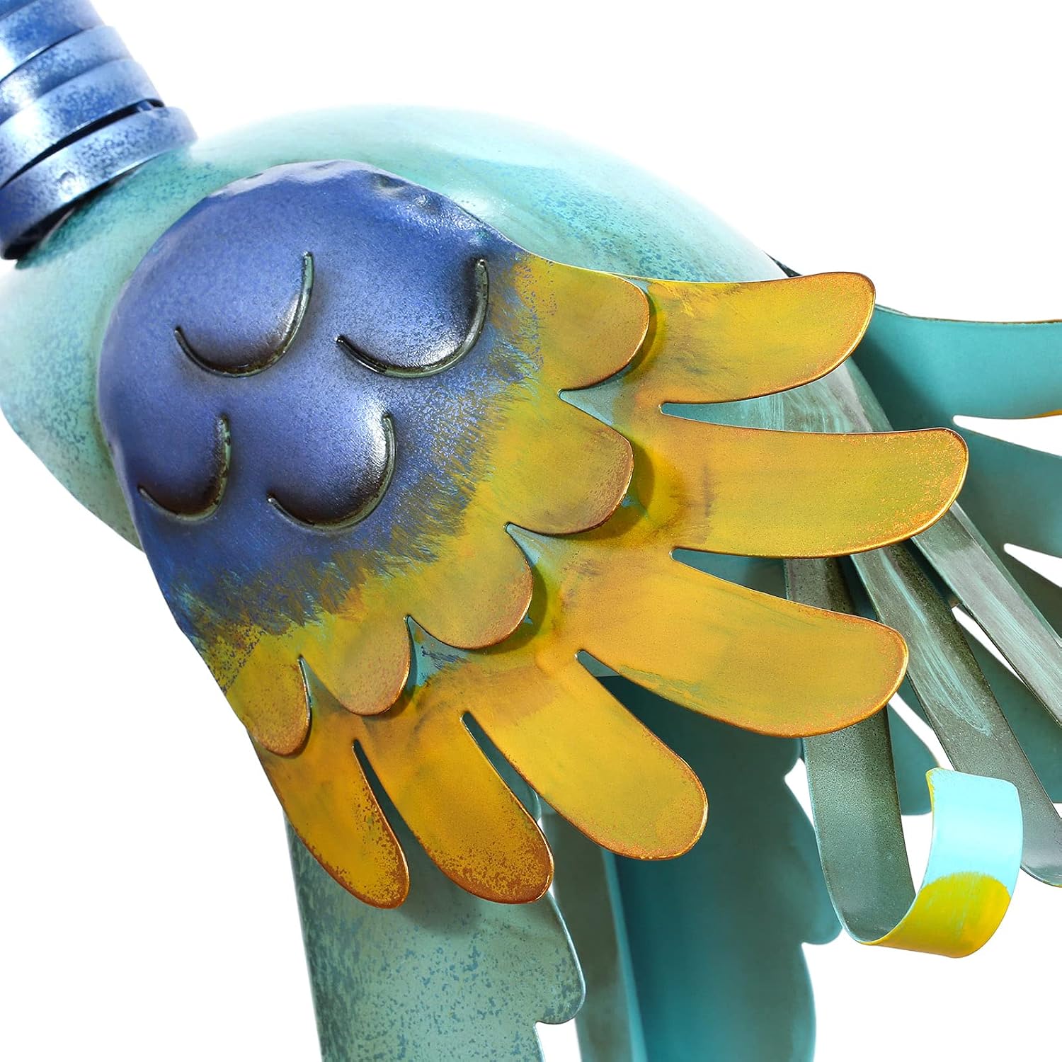 Metal Bird Garden Statue