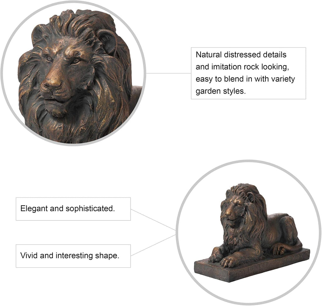 Guardian Lion Garden Statue