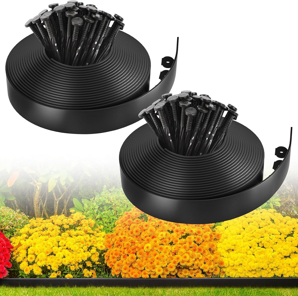 100FT Plastic Garden Edging