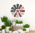 Patriotic Windmill Wall Decor