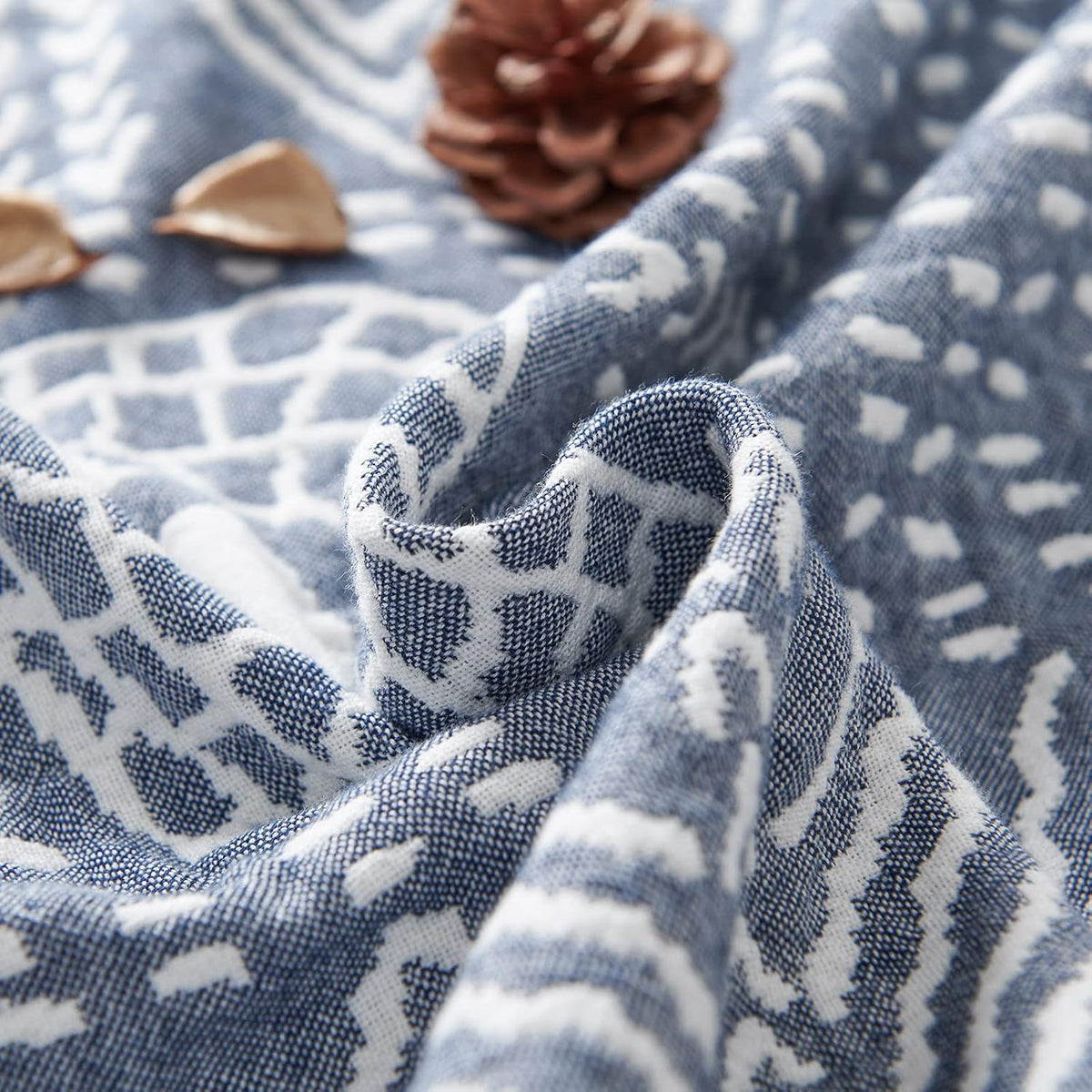 Cotton Muslin Throw Blanket