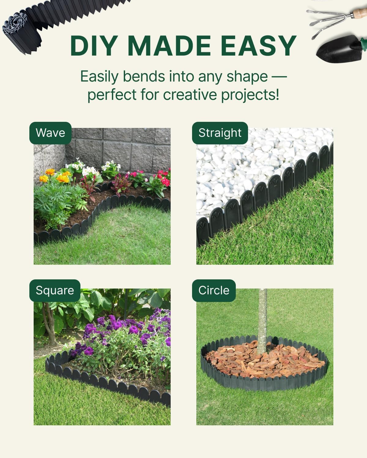 FlexWall 16.5FT Garden Landscape Edging