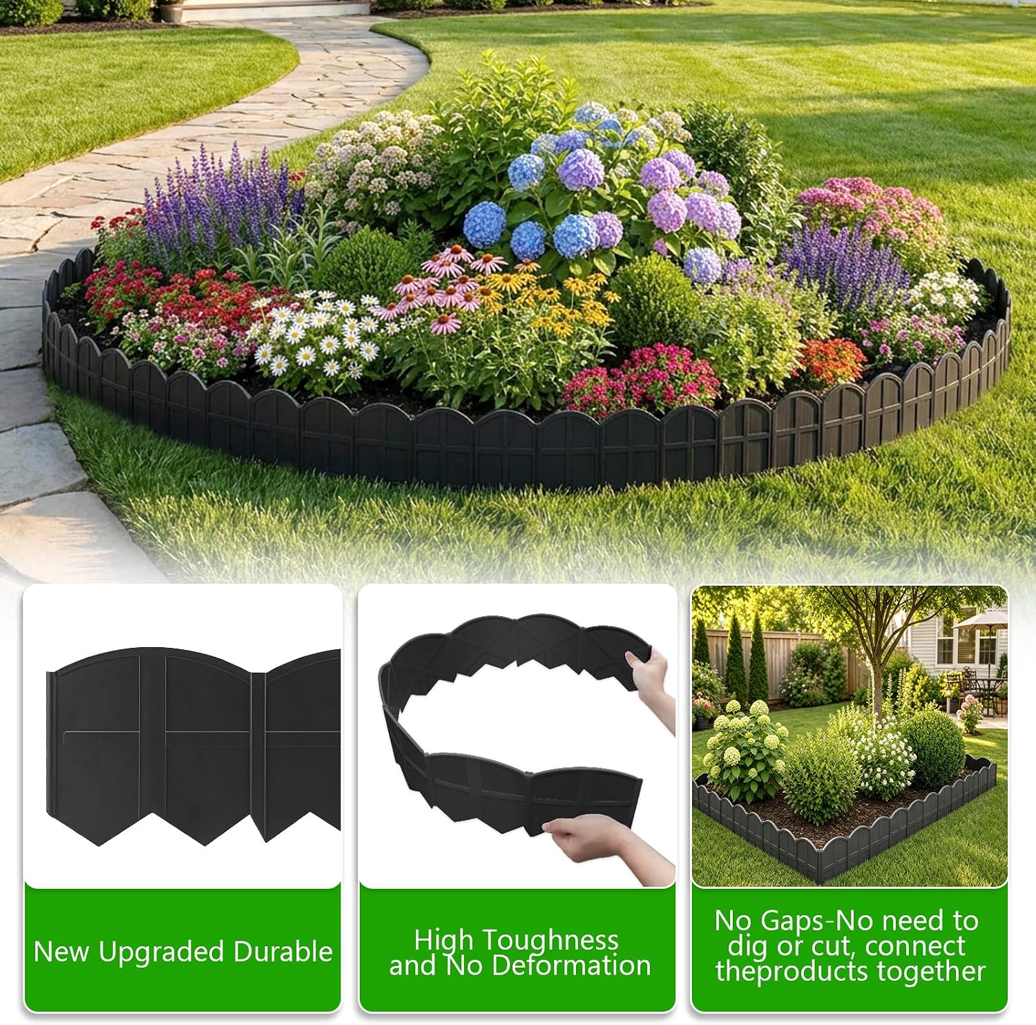 20FT Plastic Garden Edging