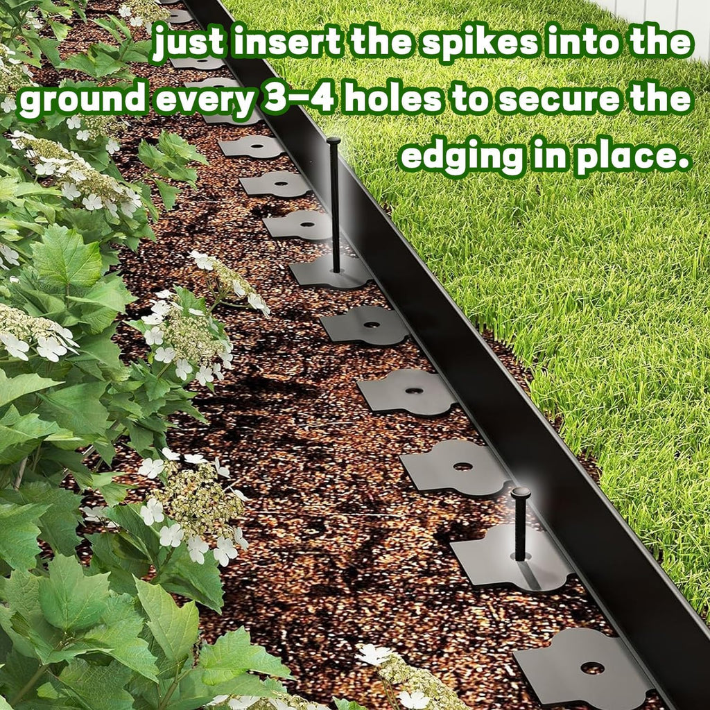 100FT Plastic Garden Edging