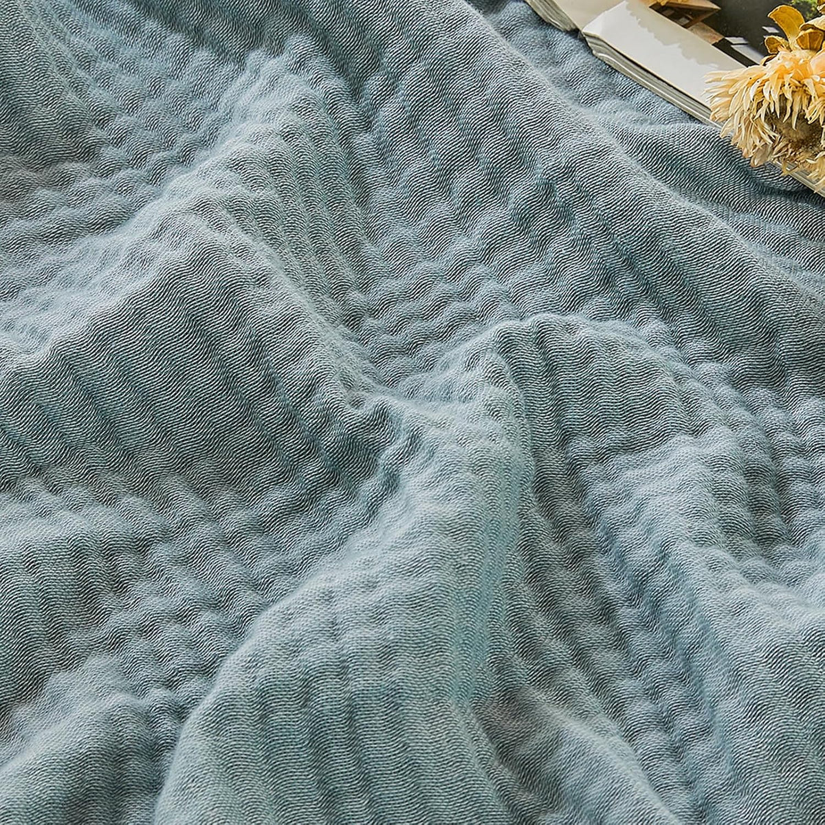 Cotton Muslin Throw Blanket