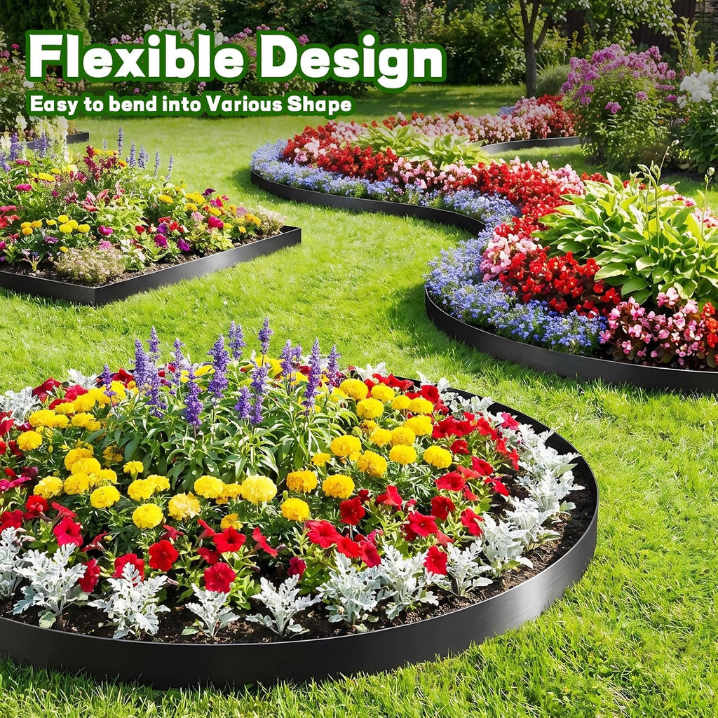 100FT Plastic Garden Edging