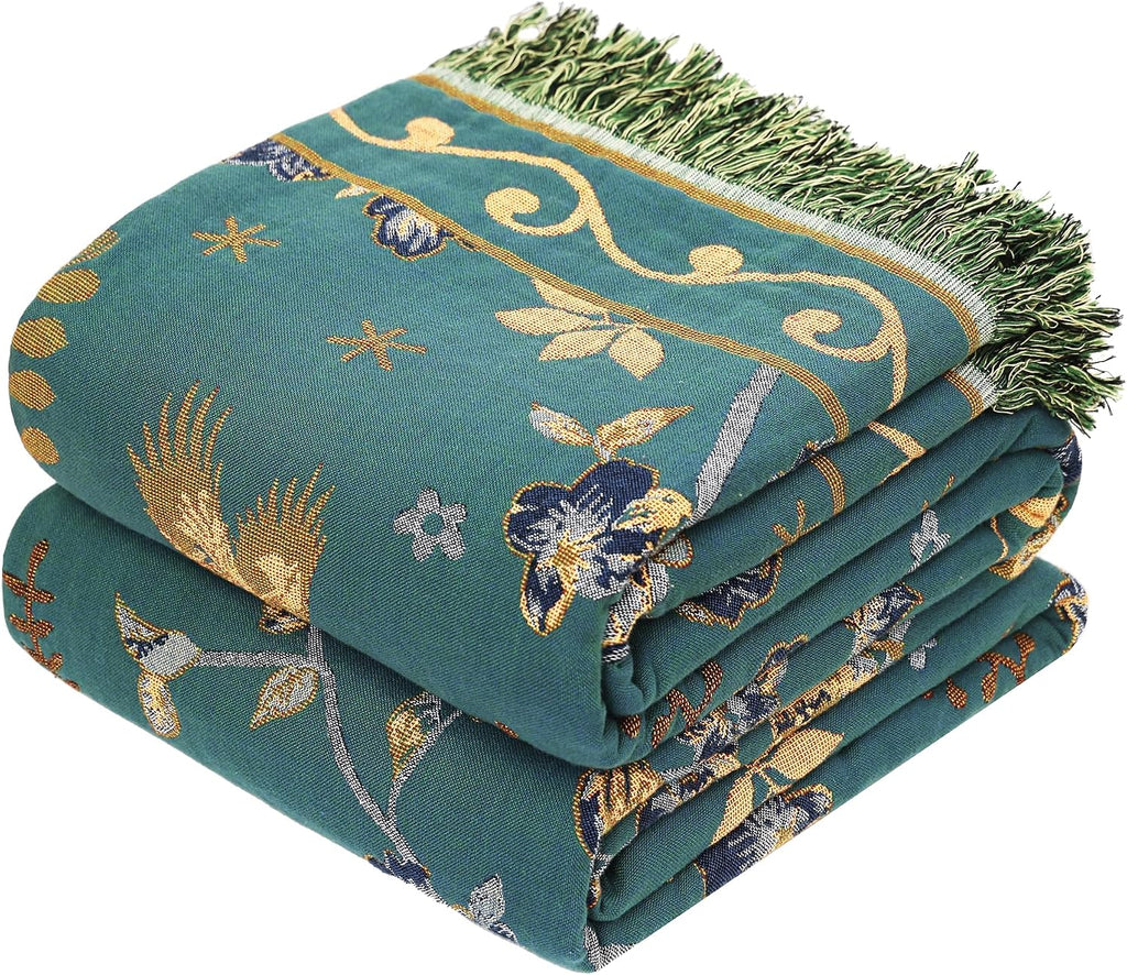 Organic Cotton Throw Blanket